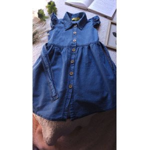 فستان جينز اطفال كسوة keswa